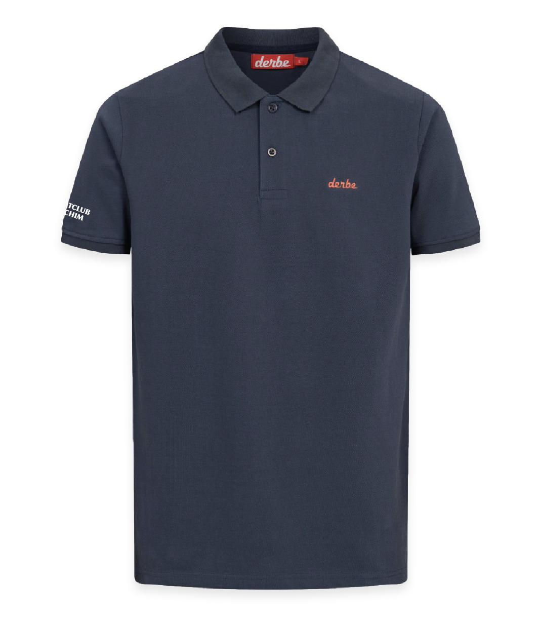 Basic Polo Shirt Navy GOTS Organic