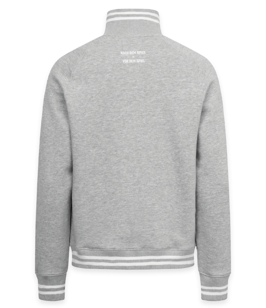 Team Kippes Trainingsjacke Grey Melange – Bild 2