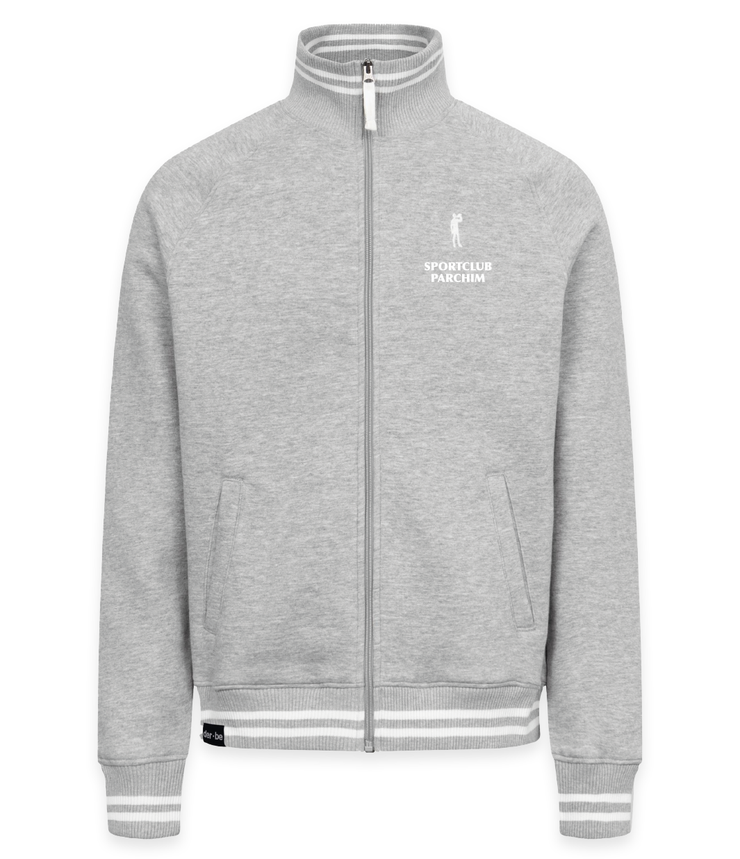 Team Kippes Trainingsjacke Grey Melange
